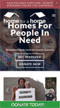 Mobile Screenshot of homeforahome.org
